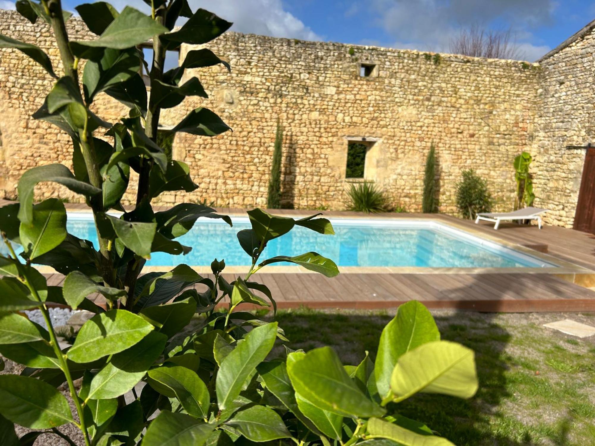 Bed and Breakfast Domaine De La Gemoliere Gemozac Екстер'єр фото